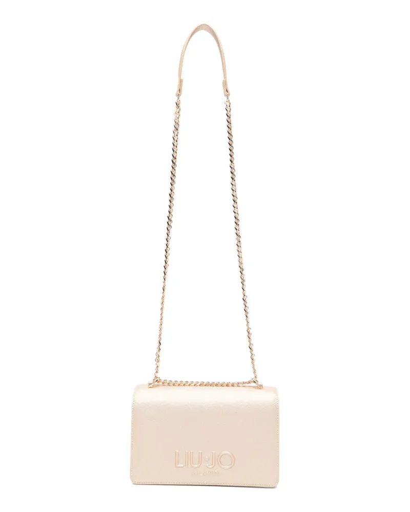 Liu Jo Satchel-Tasche mit Kettendetail - Nude Nude