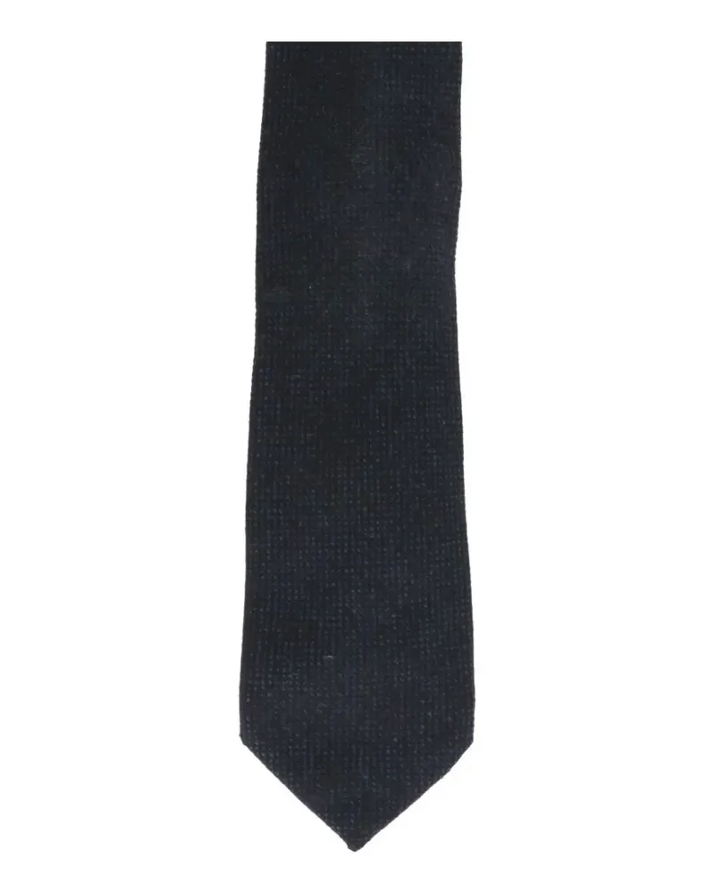 Tom Ford textured-finish tie - Blau Blau