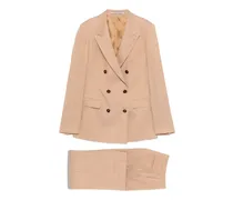 Anzug mit Nadelstreifen - Nude