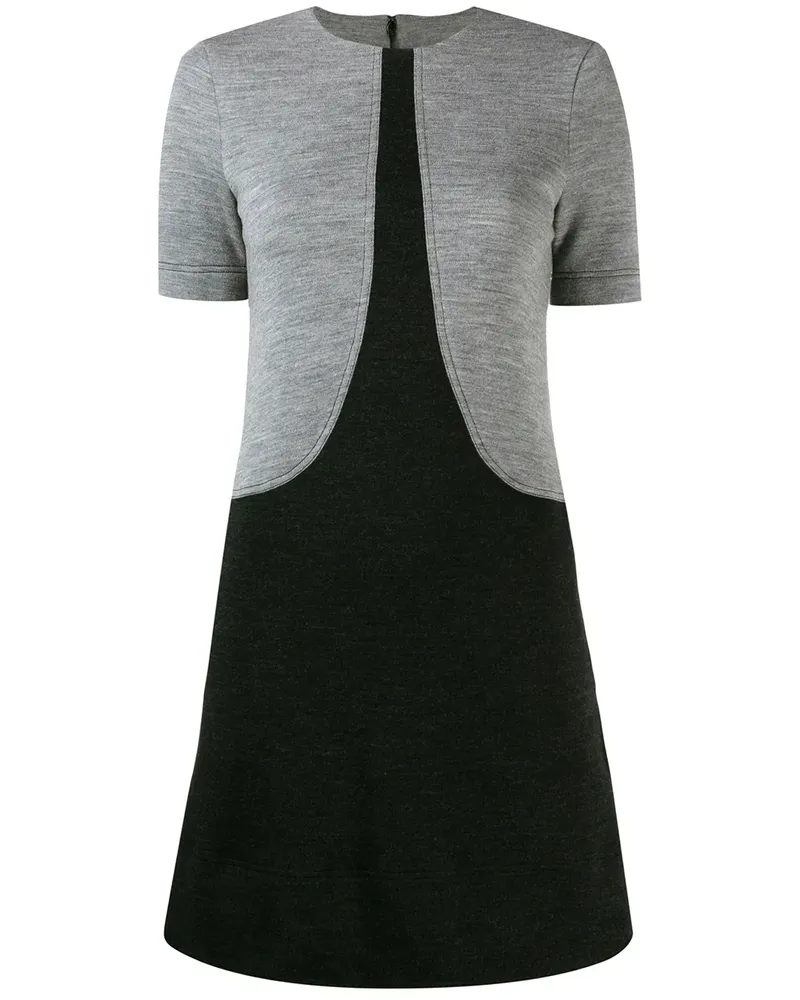 Givenchy Zweifarbiges T-Shirtkleid - Schwarz Schwarz
