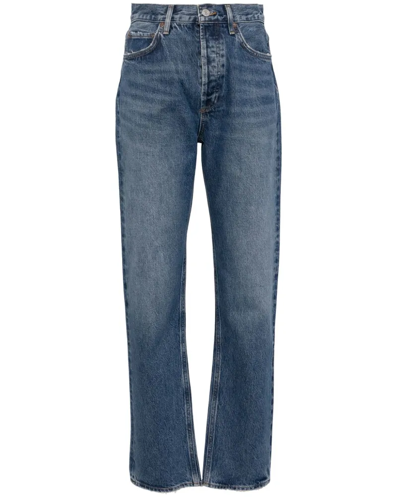 AGOLDE Pinch Jeans mit Gürtel - Blau Blau
