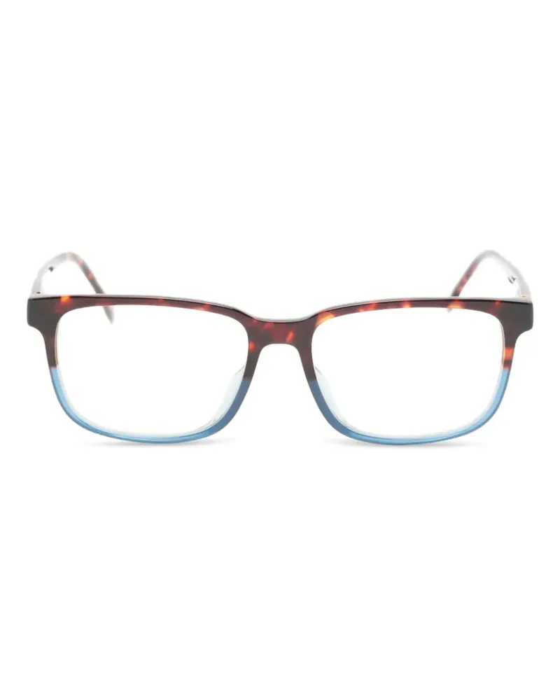 Carrera Eckige Brille in Schildpattoptik - Braun Braun
