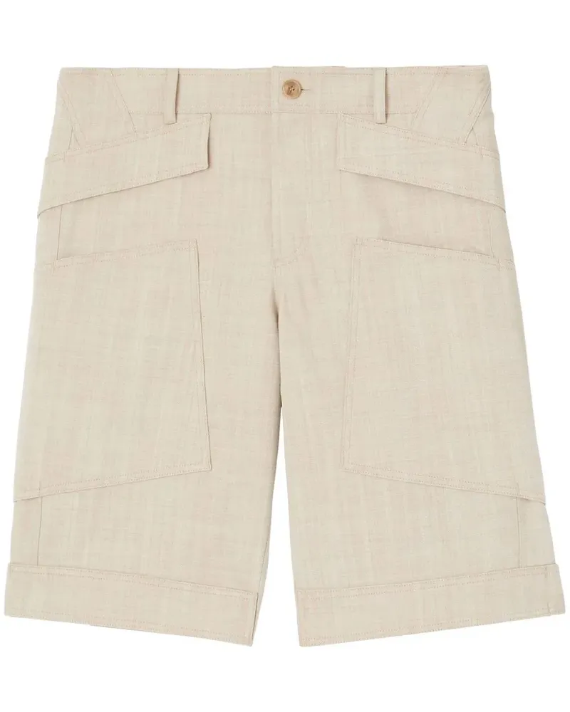 Burberry Bermudas mit Umschlag - Nude Nude