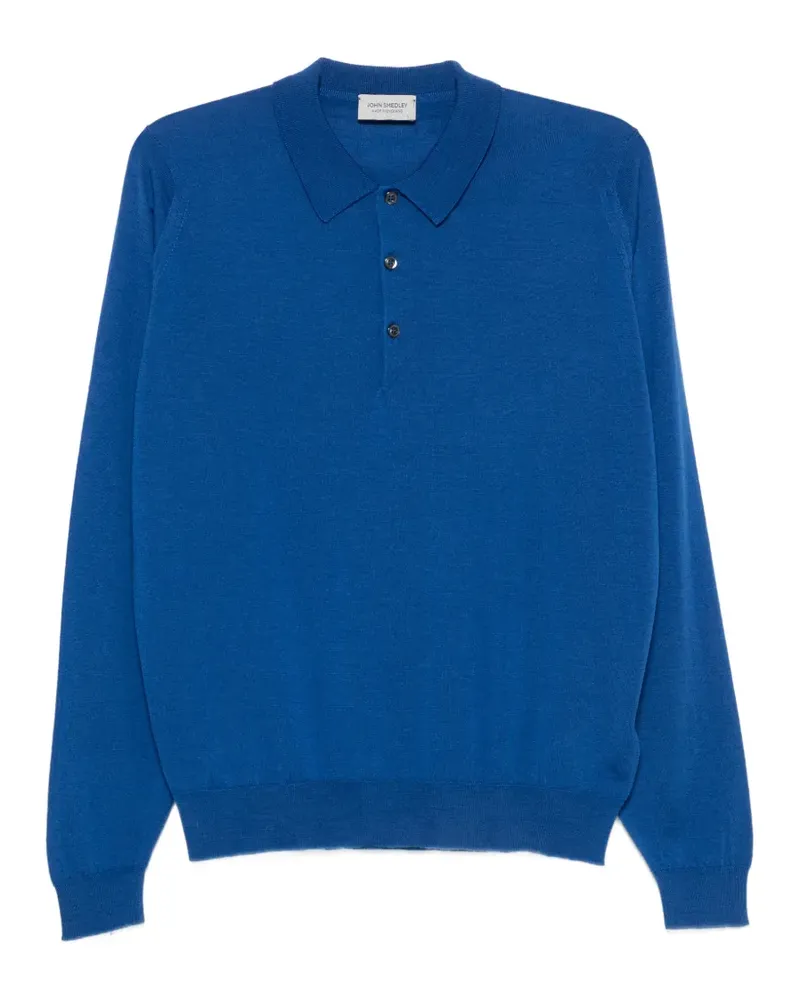 John Smedley Belper Pullover mit langen Ärmeln - Blau Blau