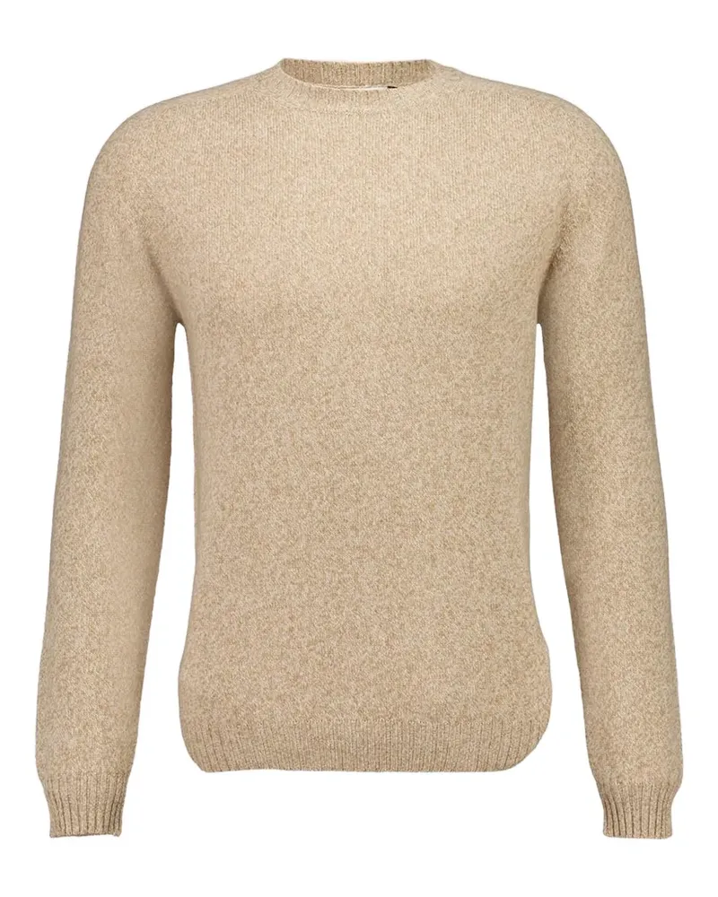 Boglioli Pullover mit rundem Ausschnitt - Nude Nude