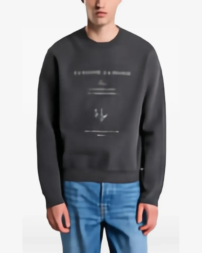 Samsøe & Samsøe Samarcus Sweatshirt mit Logo - Grau Grau