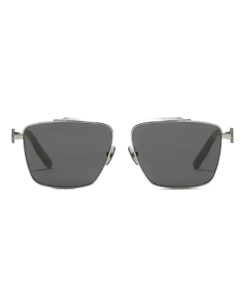Dolce & Gabbana metal plaque sunglasses - Silber Silber