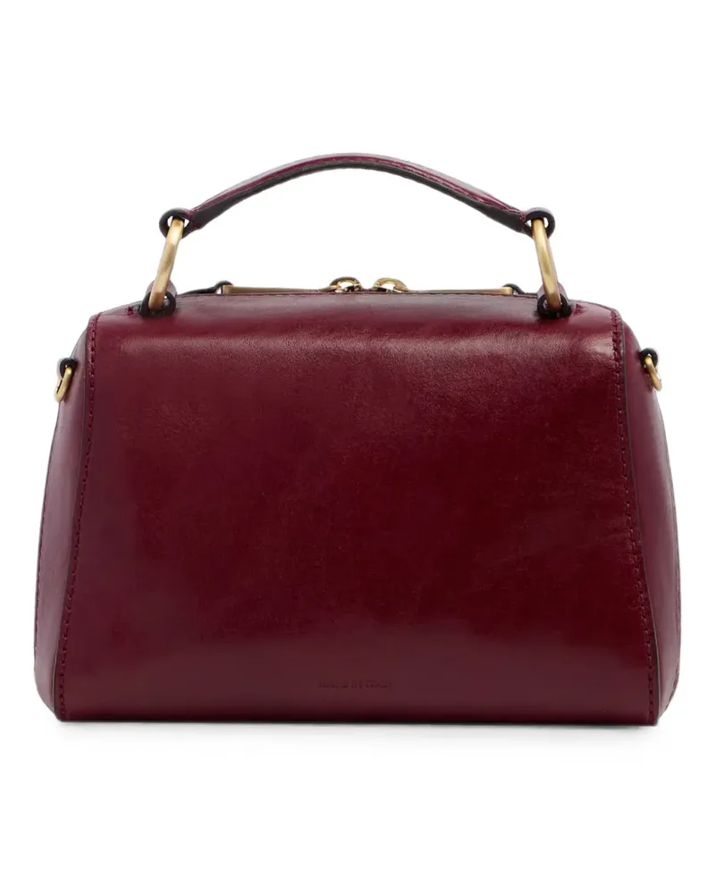 The Bridge leather mini bag - Rot Rot