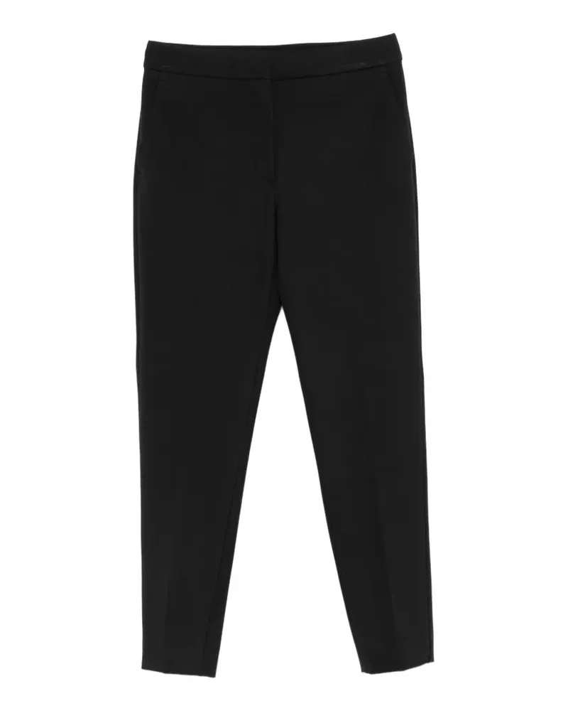 Max Mara Hose mit Seitentaschen - Schwarz Schwarz
