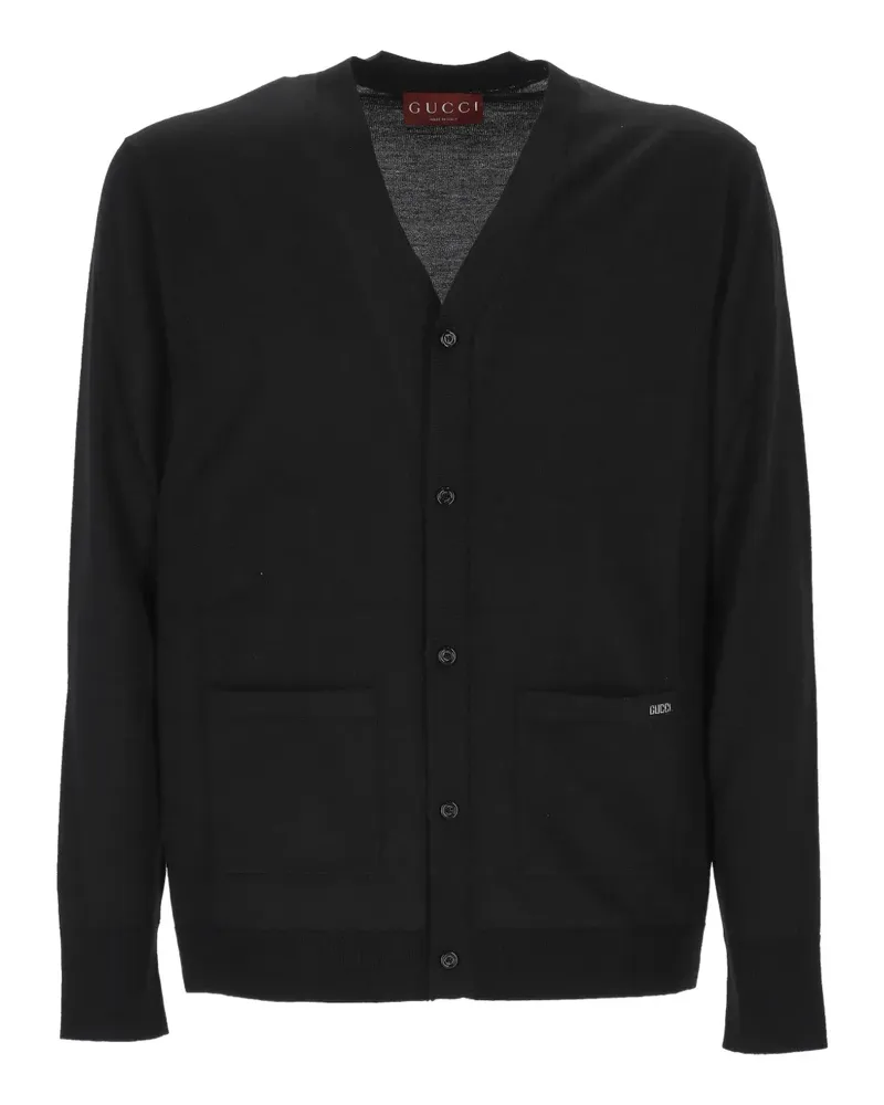 Gucci Klassischer Cardigan - Schwarz Schwarz