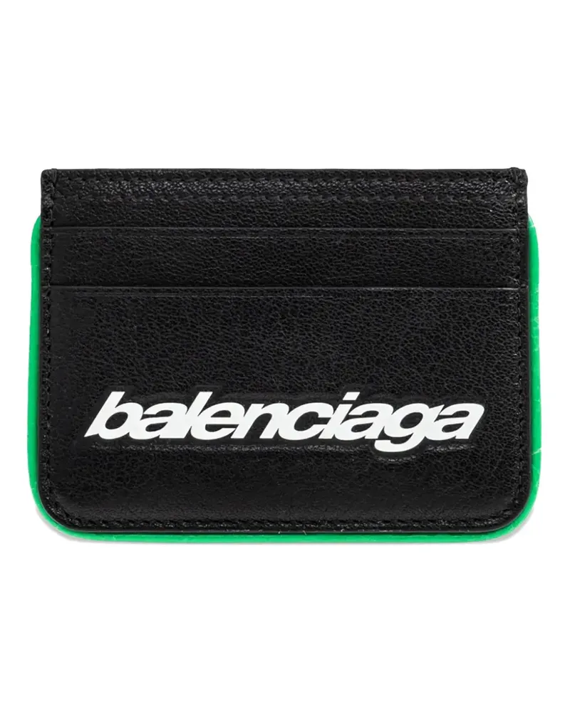 Balenciaga Biker Kartenetui - Schwarz Schwarz