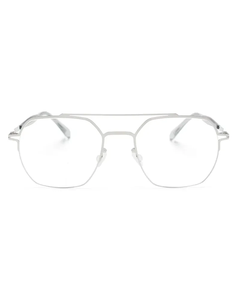 Mykita Arlo Pilotenbrille - Silber Silber