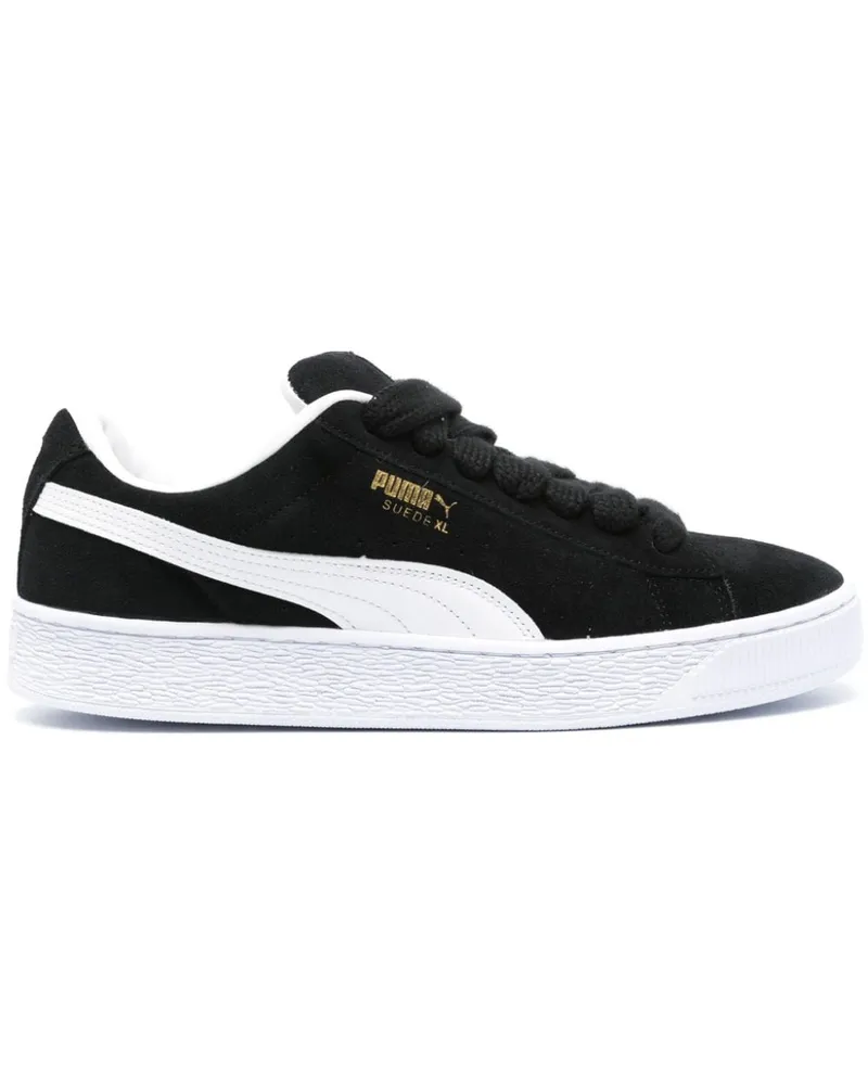 Puma Plateau-Sneakers mit gestempelten Logo Schwarz