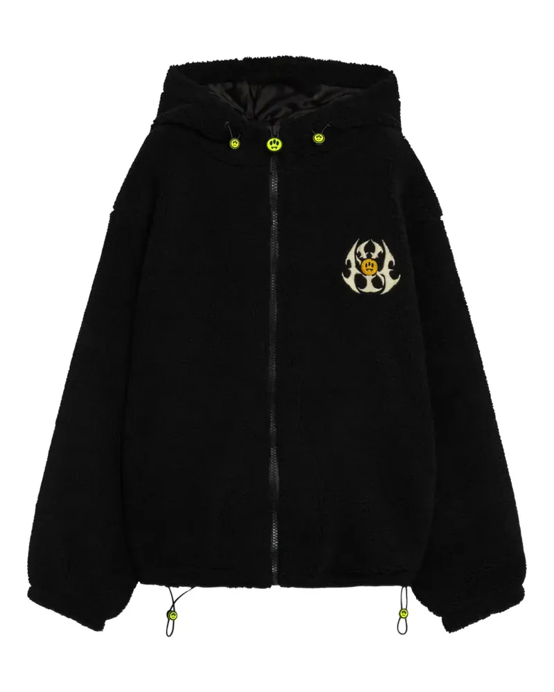 BARROW Teddy Kapuzenjacke - Schwarz Schwarz