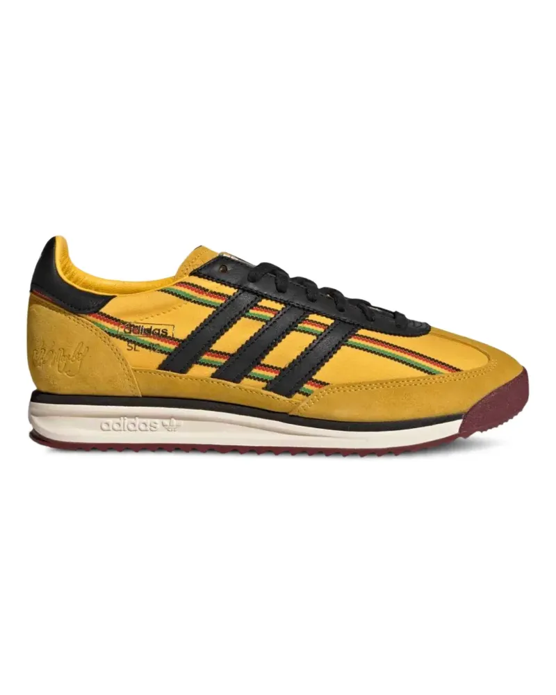 adidas x Bob Marley SL72 RS striped sneakers - Gelb Gelb