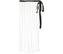 Pullover mit Perlenfransen - Nude