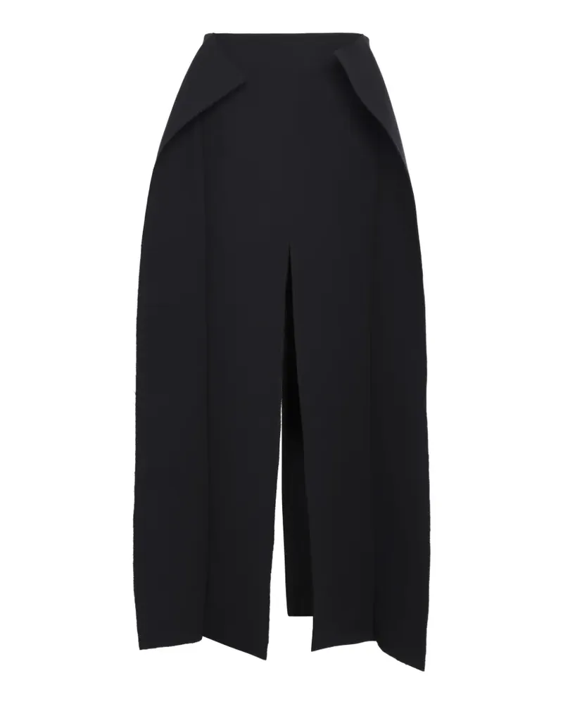 A.W.A.K.E. panelled slit-detail maxi skirt - Schwarz Schwarz