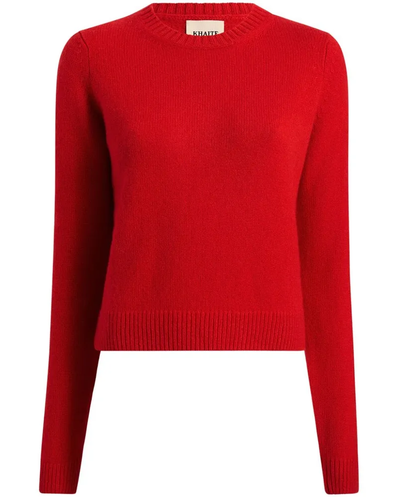 KHAITE The Diletta Pullover aus Kaschmir - Rot Rot