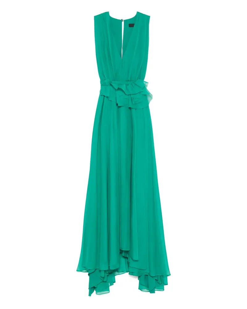 Liu Jo Gerafftes Maxikleid - Grün Grün