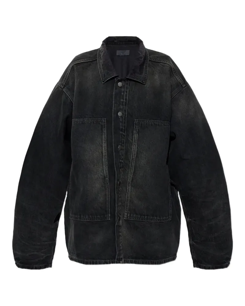 Haikure Legacy denim shirt - Schwarz Schwarz