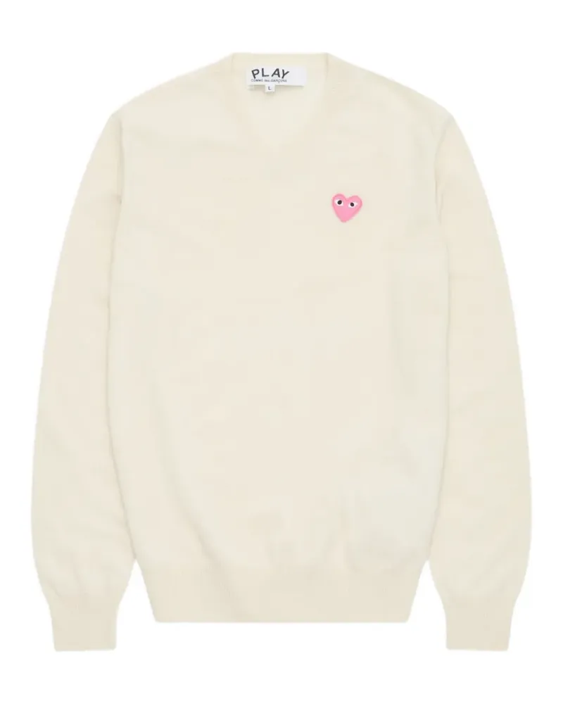 Comme des Garçons Pullover mit V-Ausschnitt - Nude Nude