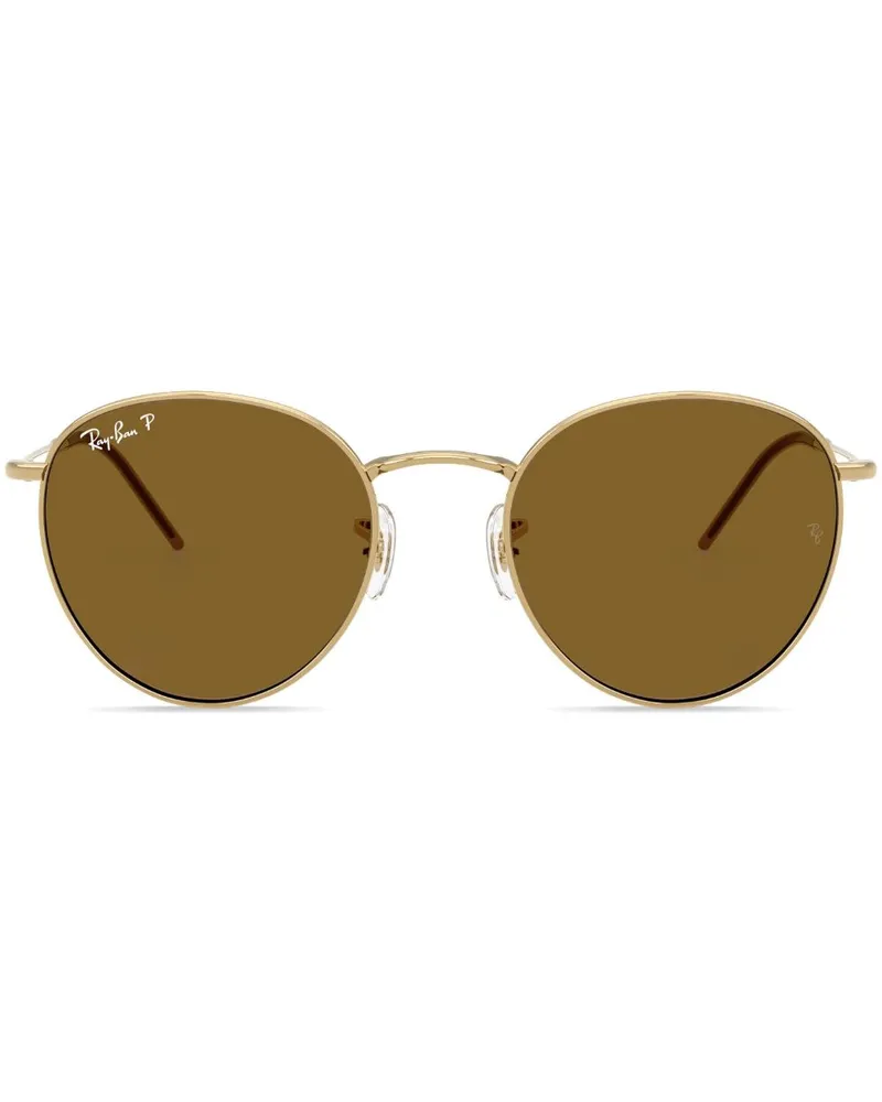 Ray Ban Round Reverse Sonnenbrille - Gold Gold