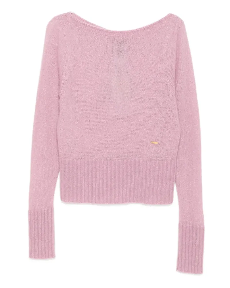 Tom Ford Pullover mit U-Boot-Ausschnitt - Rosa Rosa