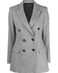 Rag & Bone Doppelreihiger Blazer Grau