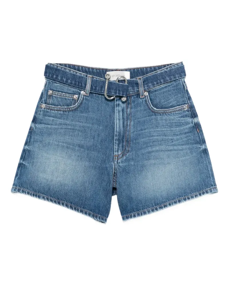 SPORTMAX belted trousers - Blau Blau