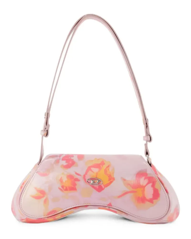 Diesel Play floral-print shoulder bag - Rosa Rosa