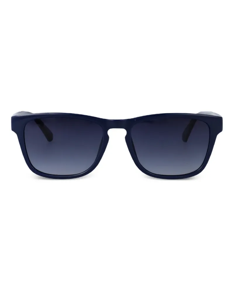 Calvin Klein Sonnenbrille mit eckigem Gestell - Blau Blau