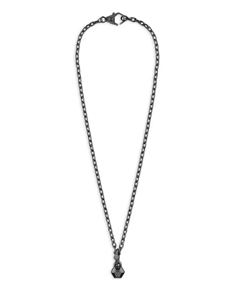 Philipp Plein Halskette mit Anhänger - Schwarz Schwarz
