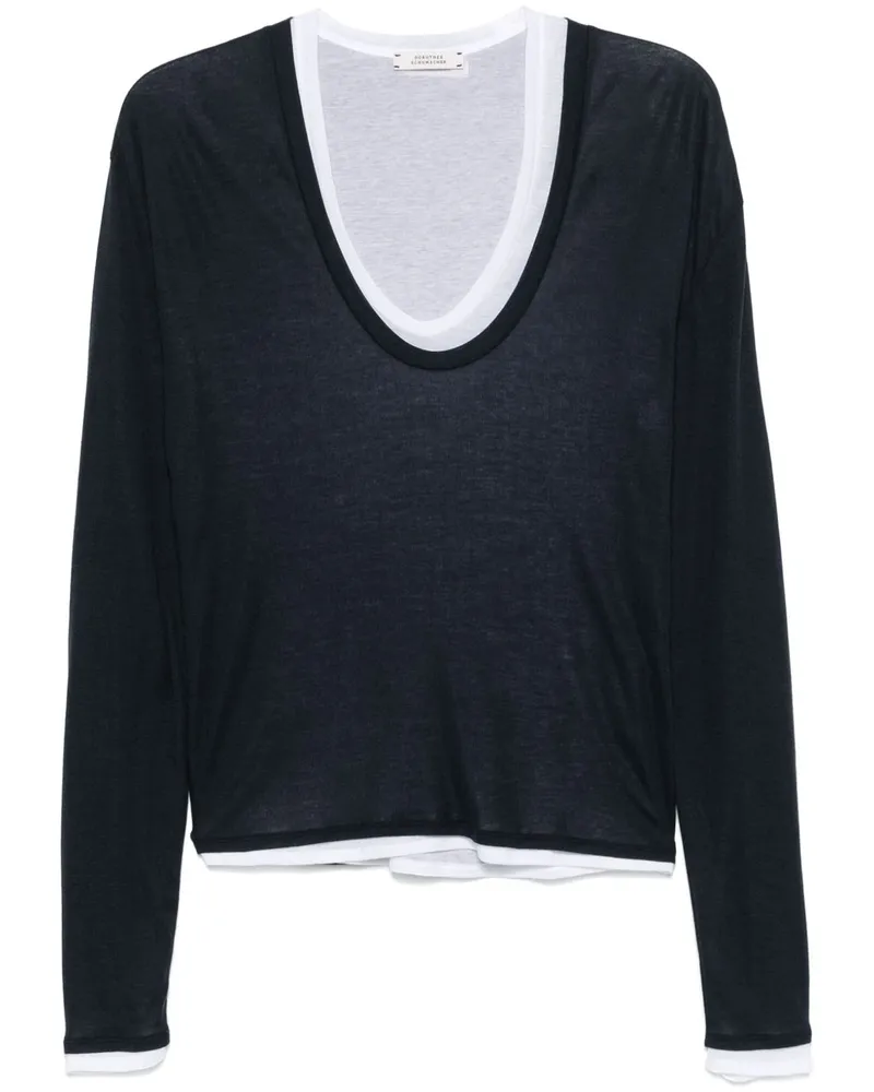 Dorothee Schumacher T-Shirt mit "Love"-Print - Blau Blau