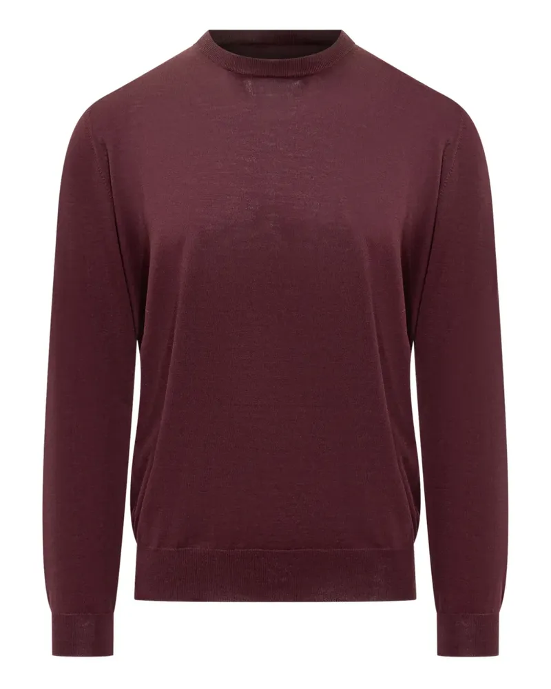 Filippo de Laurentiis crew-neck long-sleeve sweater - Rot Rot