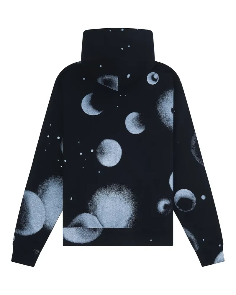 Billionaire Boys Club planets-print hoodie - Schwarz Schwarz