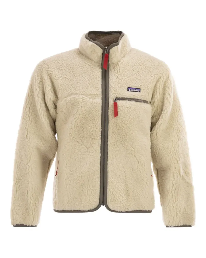 Patagonia zip-up fleece jacket - Nude Nude