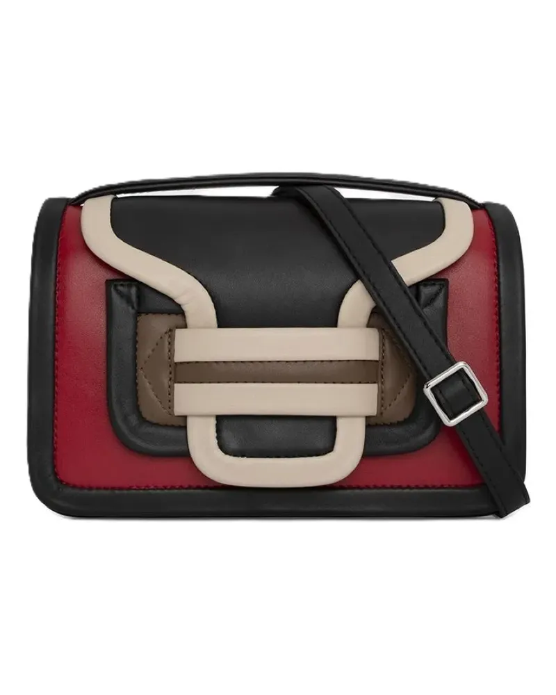 Pierre Hardy Alpha' Schultertasche - RED BLACK WHITE Red