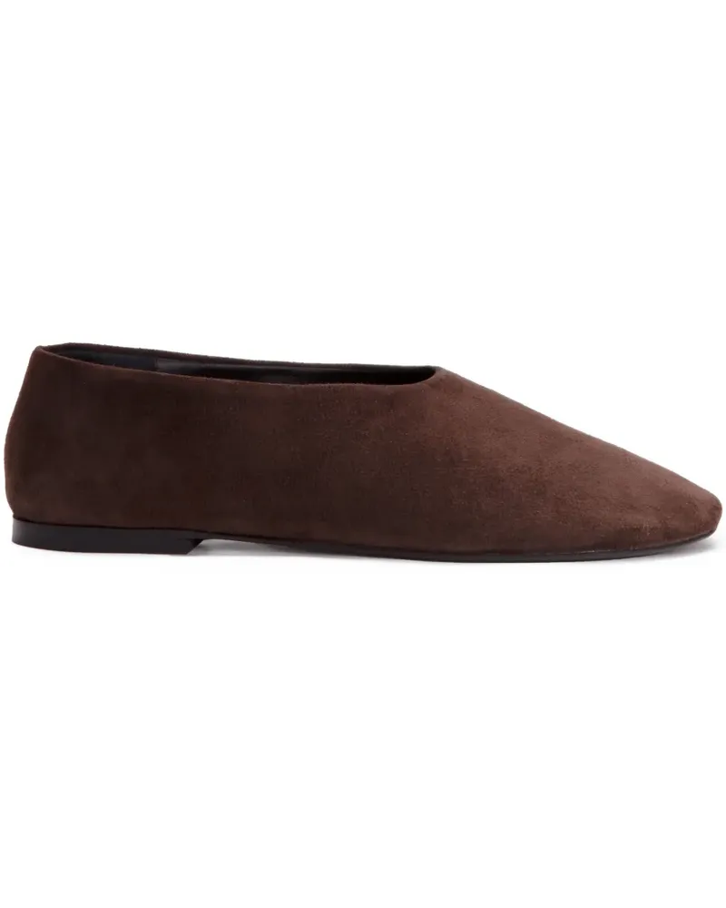 Proenza Schouler Glove Ballerinas aus Wildleder - Braun Braun