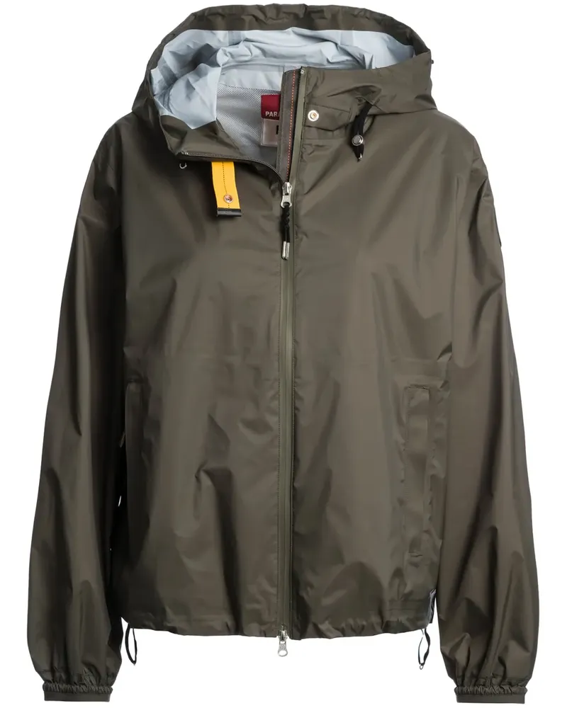 Parajumpers Jacke mit Logo-Patch - Grün Grün