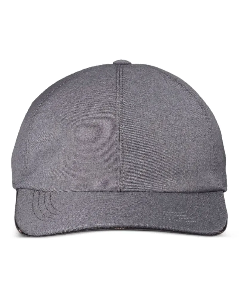 MOORER Baseballkappe mit Einsätzen - Grau Grau