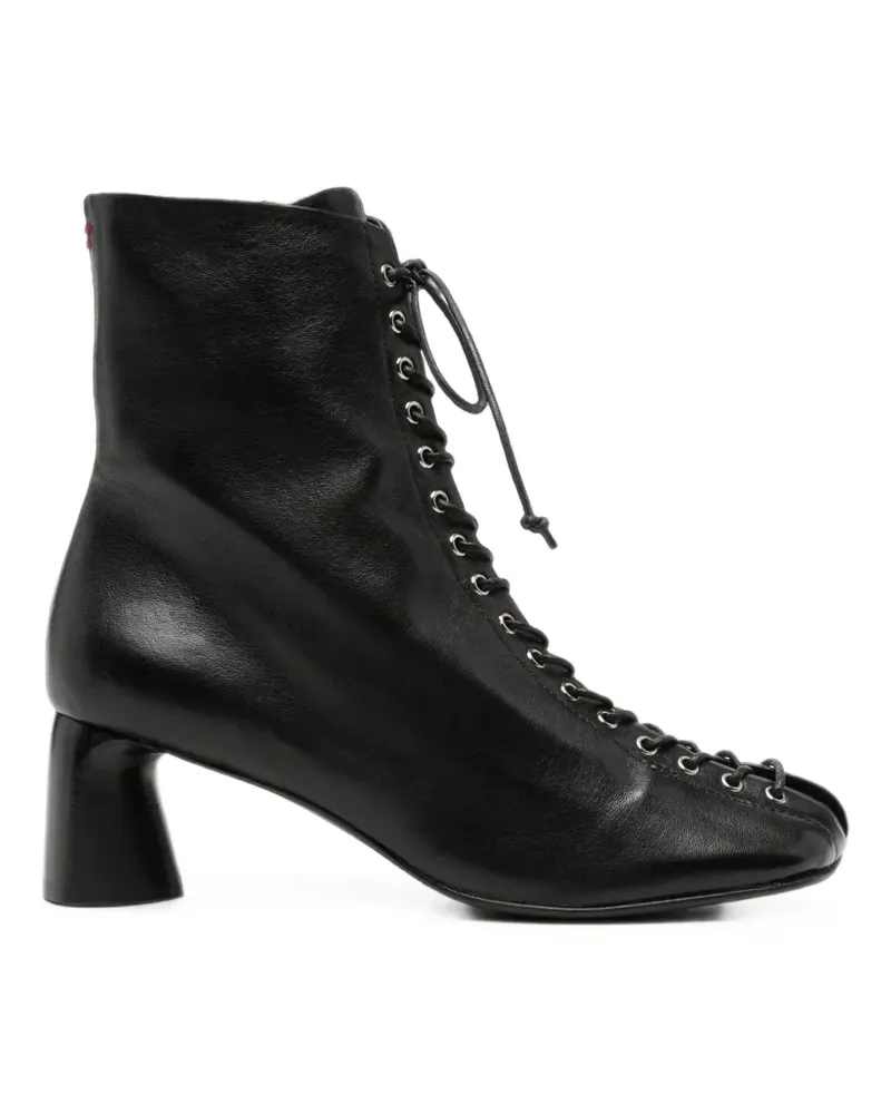 HALMANERA Klassische Schnürstiefel - Schwarz Schwarz