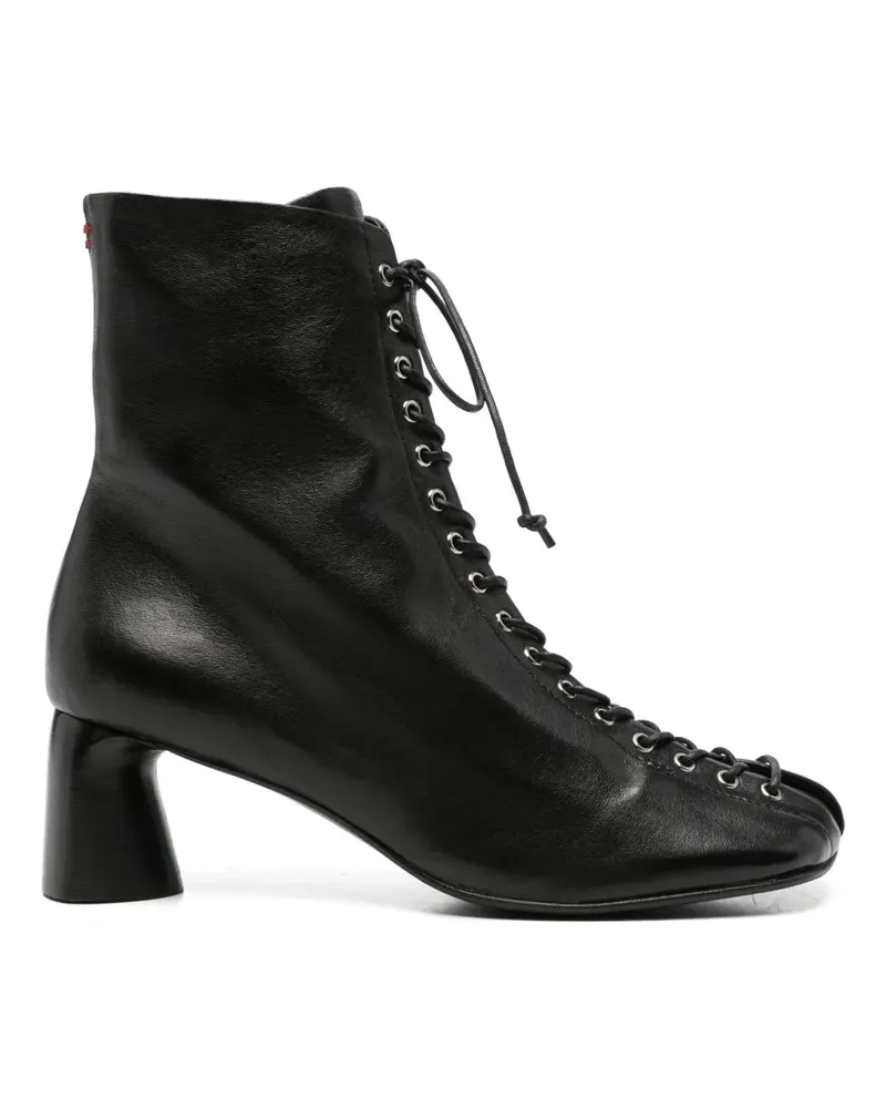 HALMANERA Klassische Schnürstiefel - Schwarz Schwarz