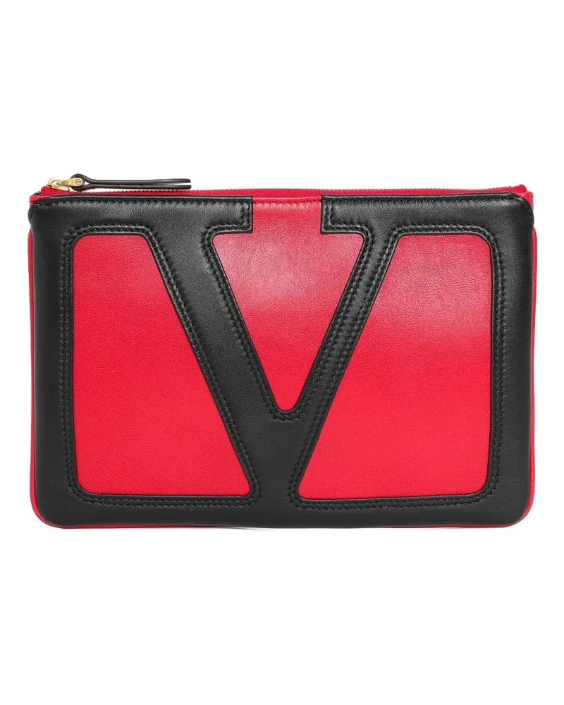 Valentino Garavani Viva Superstar Clutch - Rot Rot