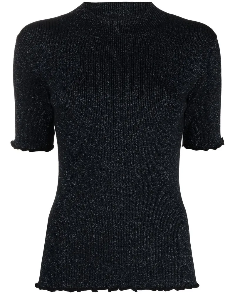 3.1 phillip lim Geripptes Strickoberteil - Schwarz Schwarz