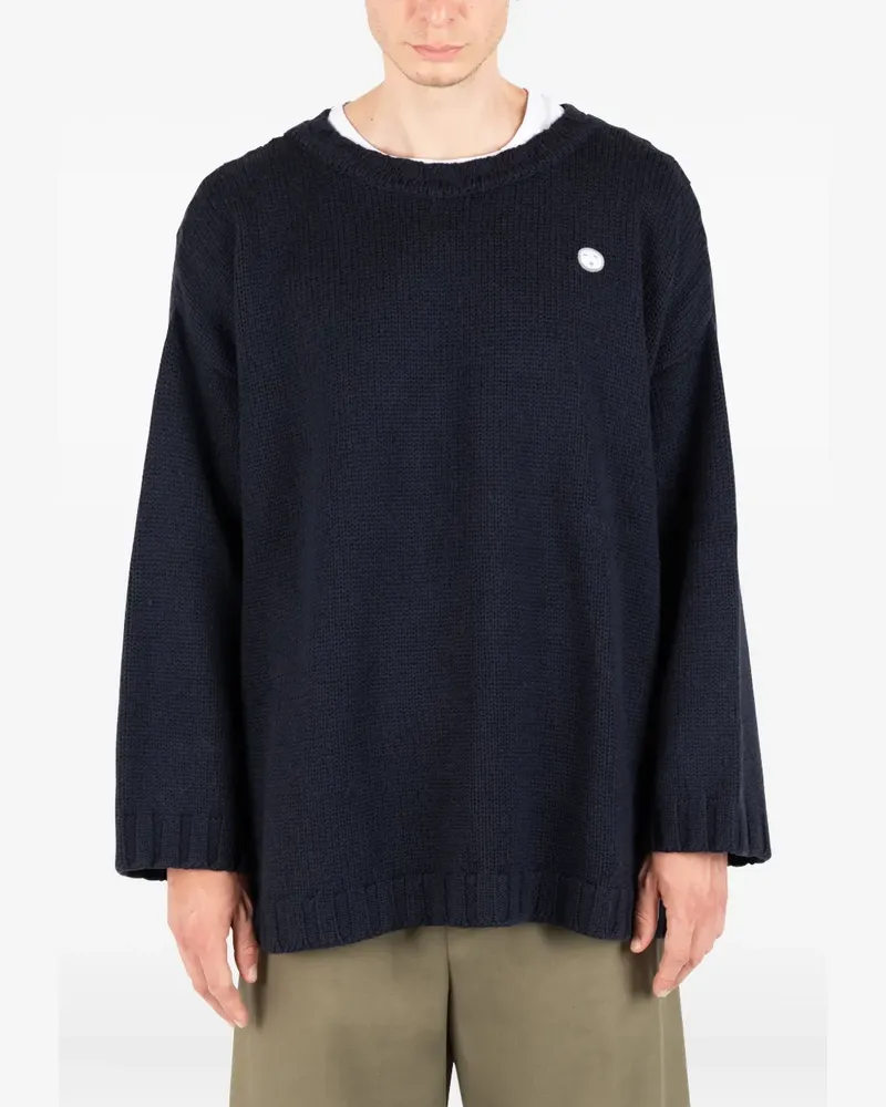 Société Anonyme Pullover mit weiten Ärmeln - Blau Blau