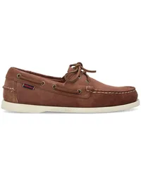 Sebago Portland Docksides Wildlederschuhe Braun