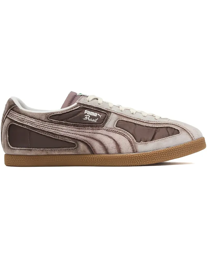 Puma x Kid Super Brasil Panels "Espresso Brown" Sneakers - Braun Braun