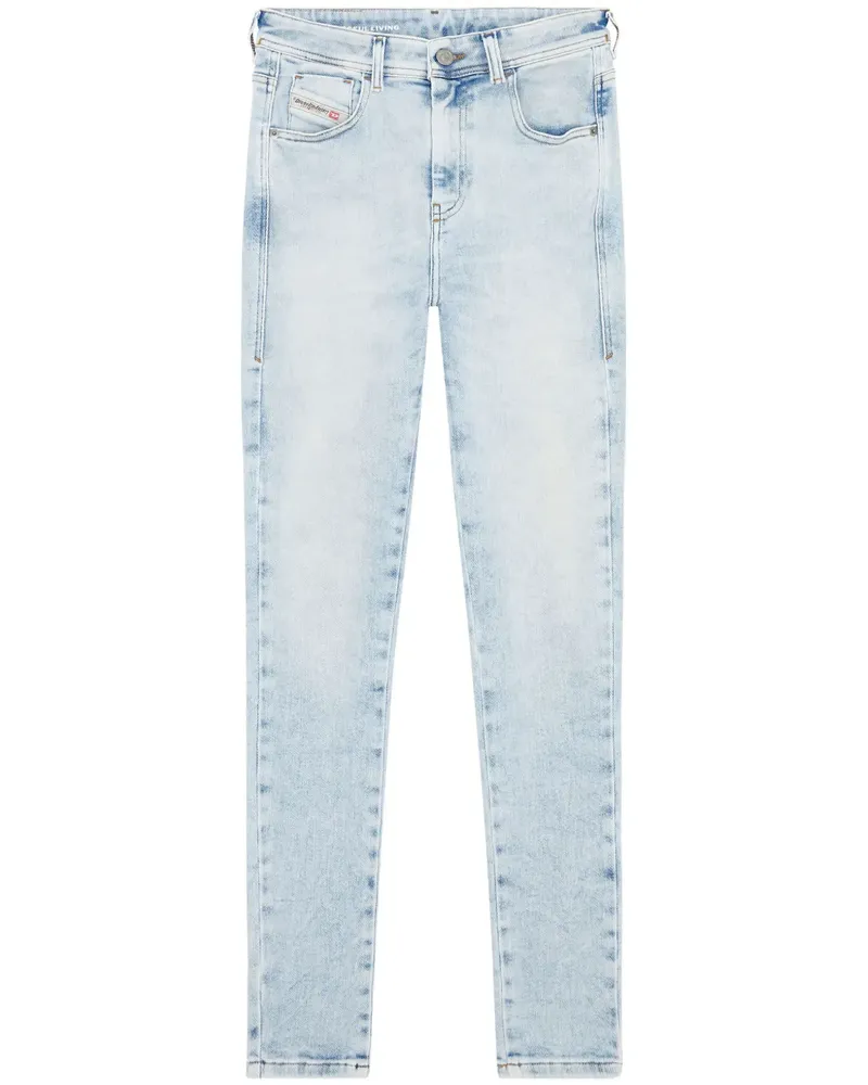 Diesel 1984 Slandy Skinny-Jeans - Blau Blau