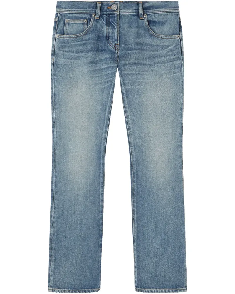 Versace Made in Japan Cropped-Jeans - Blau Blau