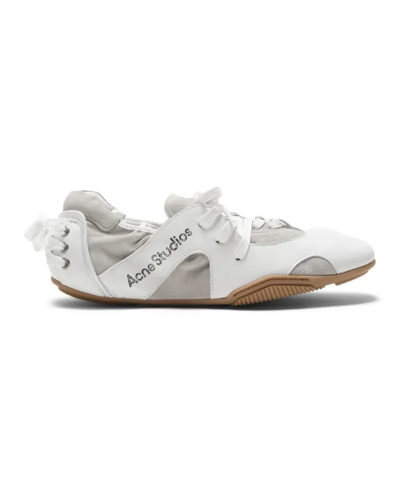 Acne Studios Sneakers mit Cut-Out - Weiß Weiß